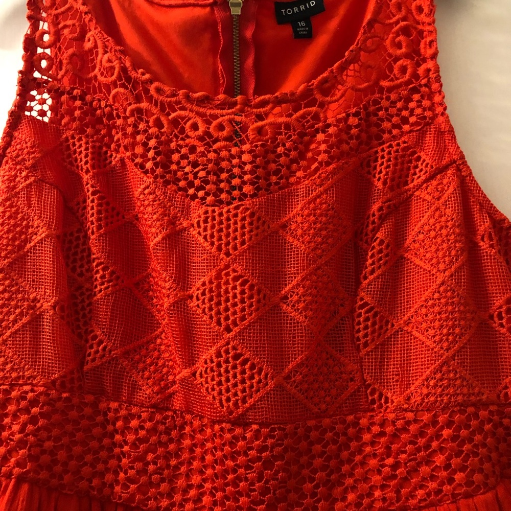 Torrid Plus Size Size 16 Red Valentines Dress - Picture 2 of 6